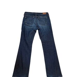 Ag Adriano Goldschmied, The Angelina Petite Blue Boot Cut Jeans Size 30R